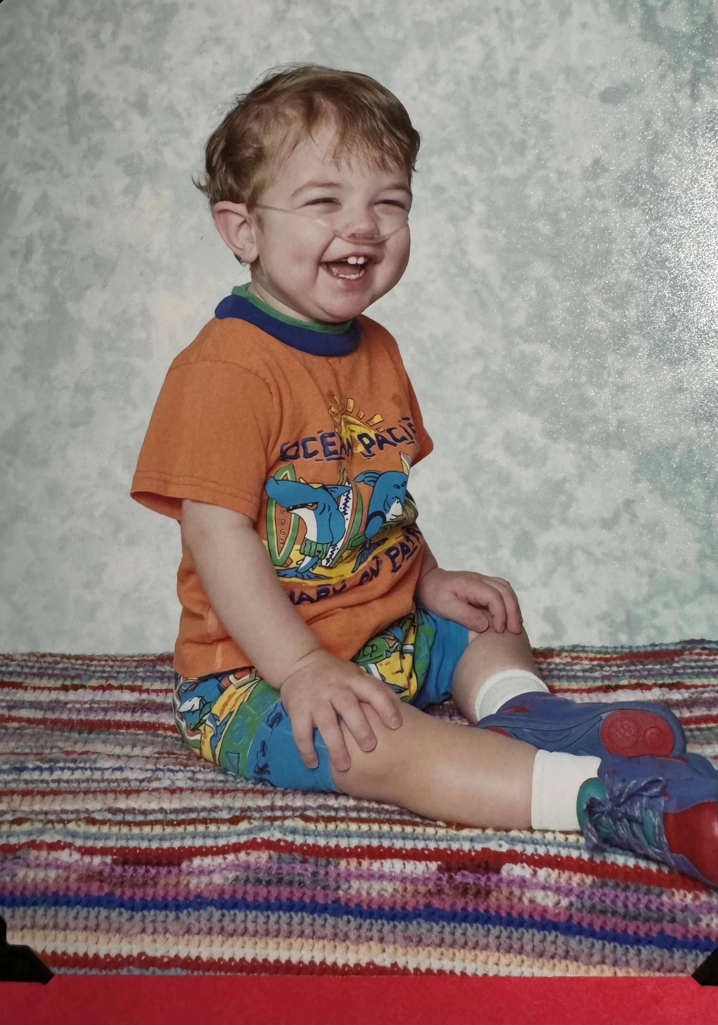 Alex Porta as a baby