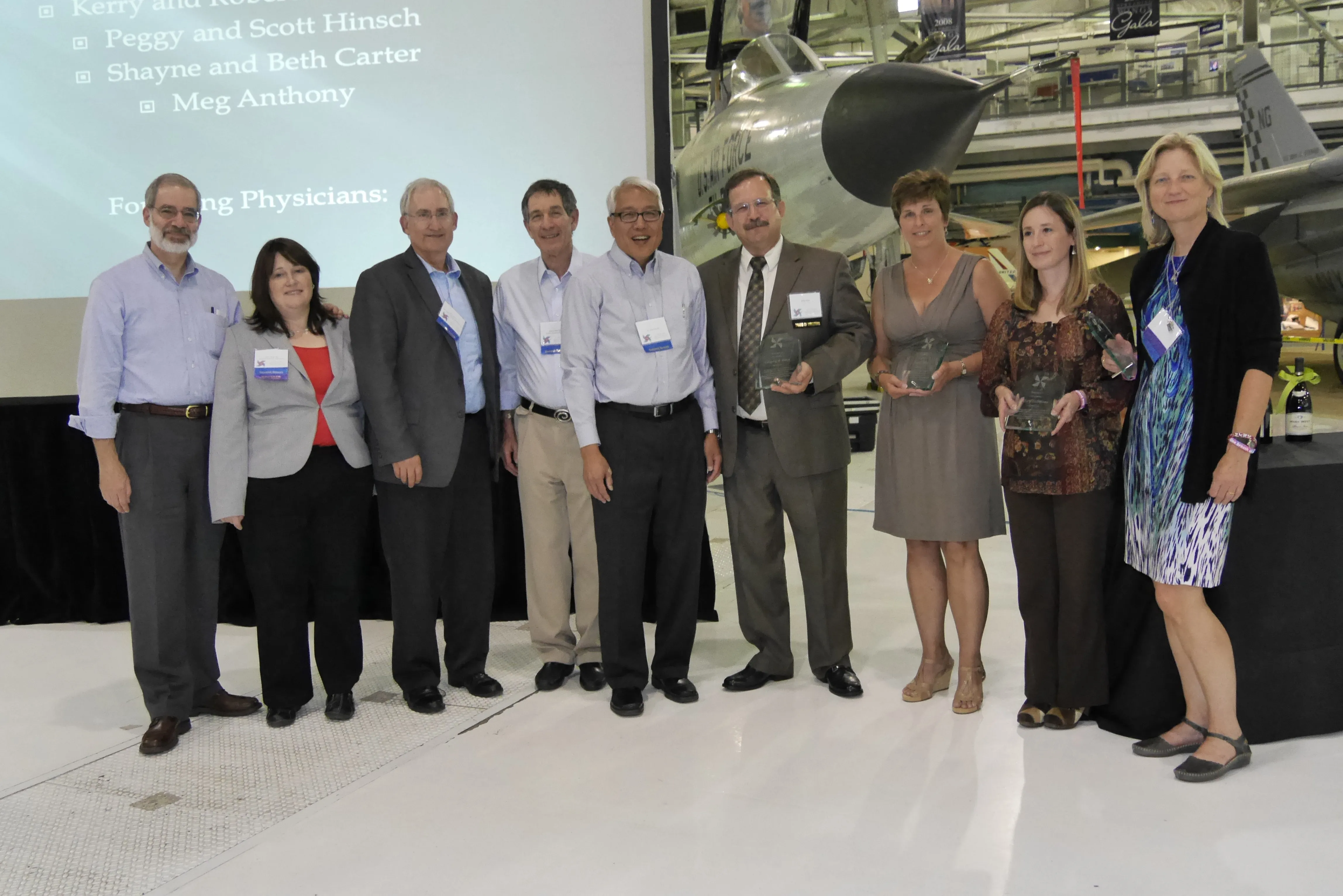 Founding physicians and Board Members at the 10th Year Anniversary